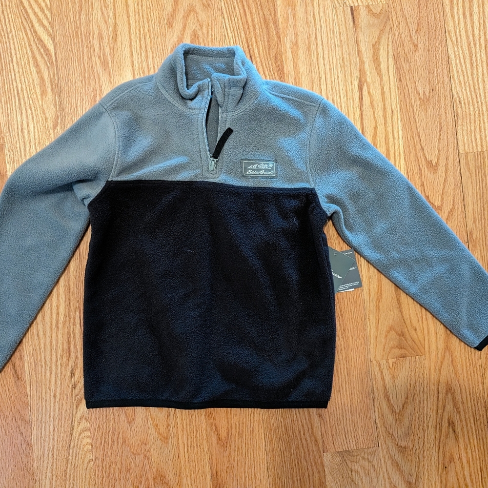 Eddie Bauer boys fleece NWT